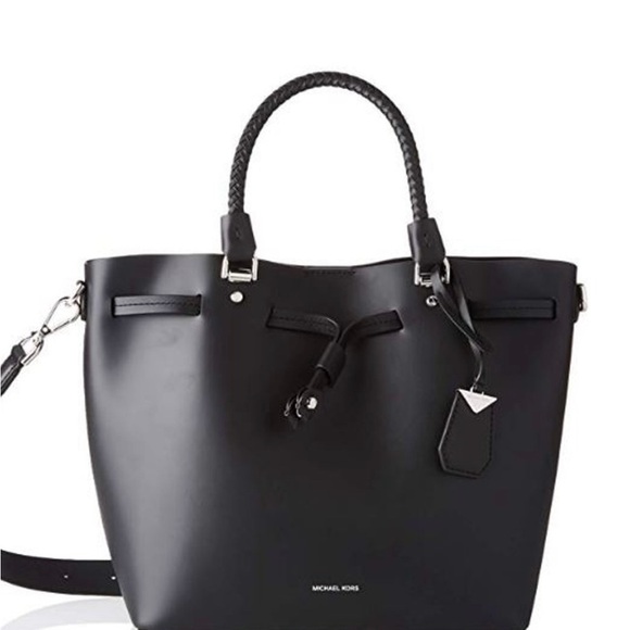 Michael Kors leather Blakey bucket Tote - Picture 1 of 7